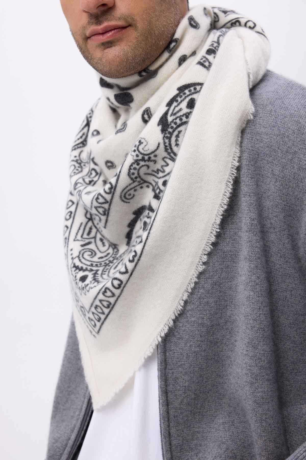 Bandana Big Heritage Pois blanc noir