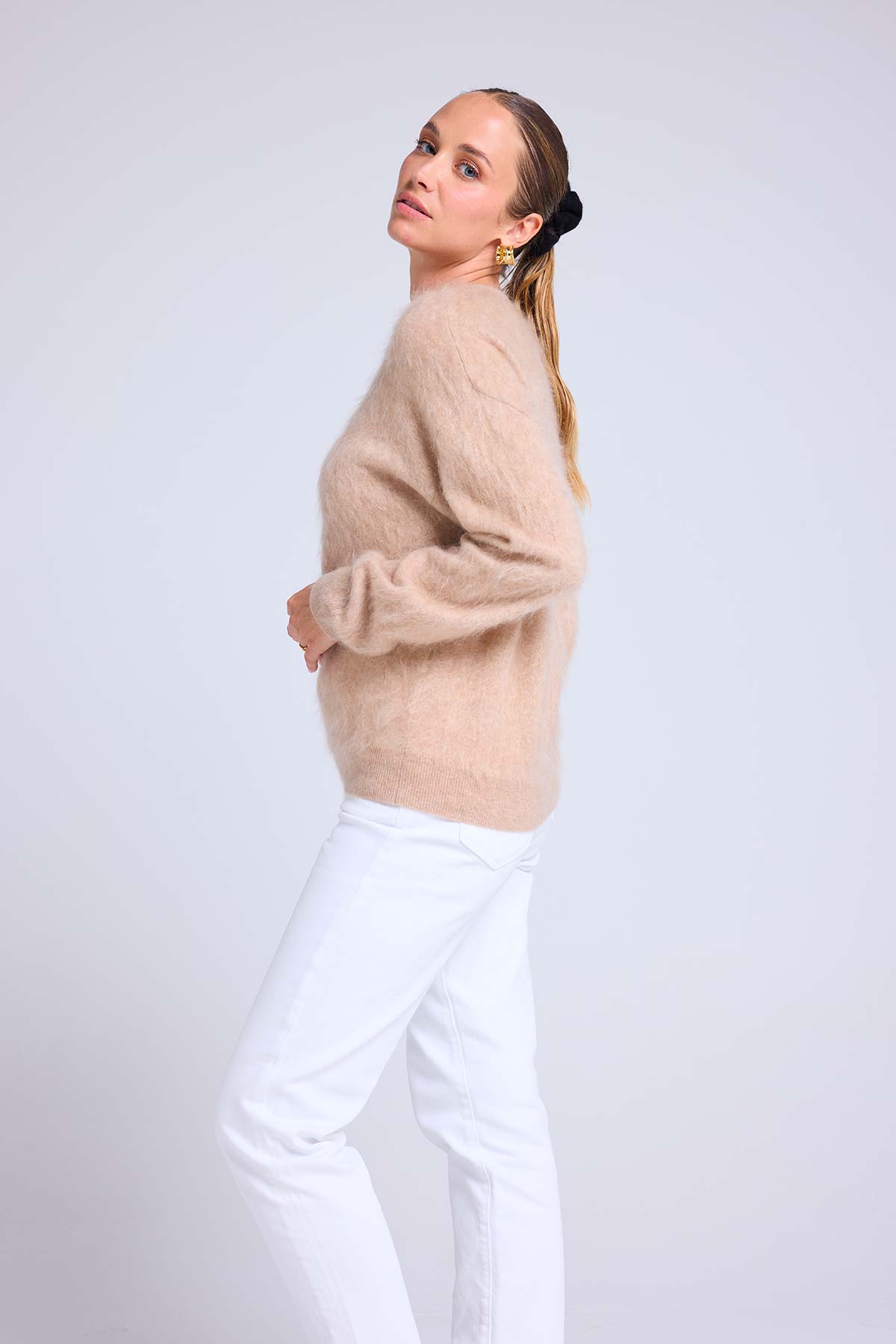 Bruna beige crème