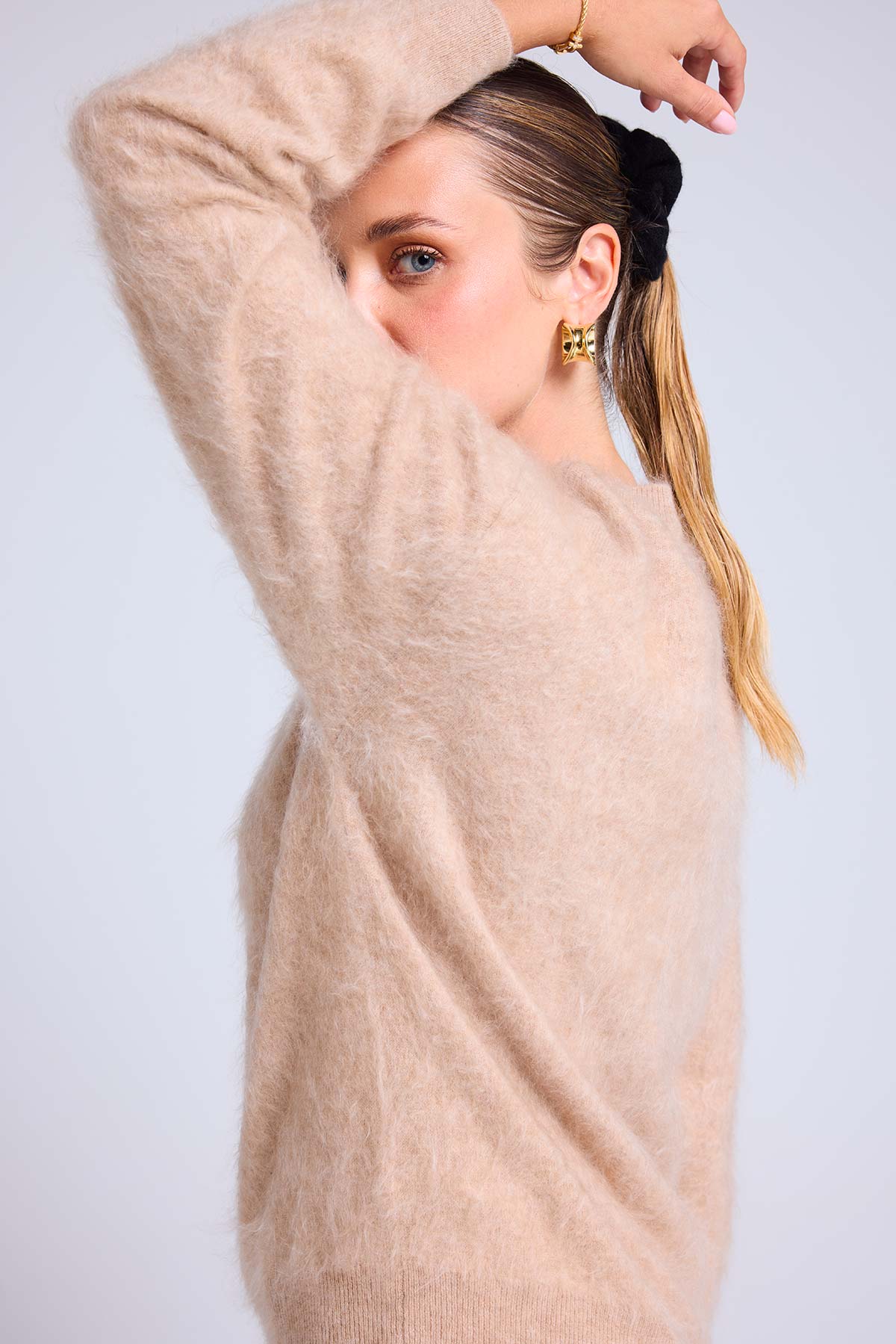 Bruna beige crème