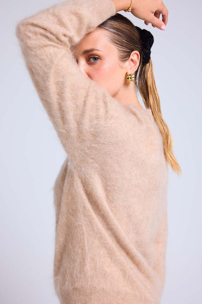 Bruna beige crème