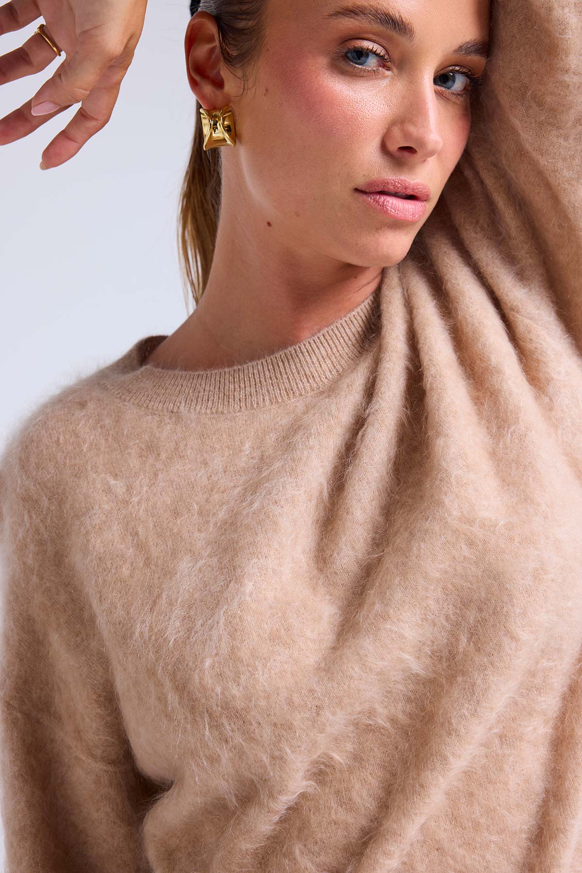 Bruna beige crème