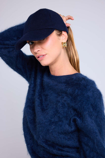 Capcwmh bleu marine