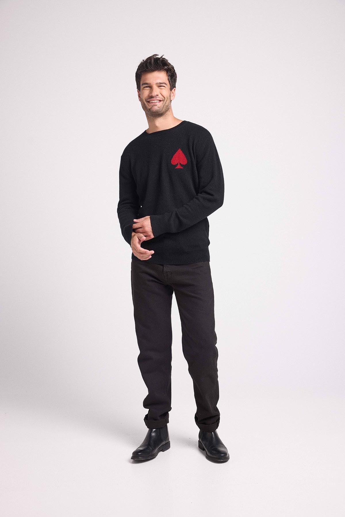 Charles noir as rouge