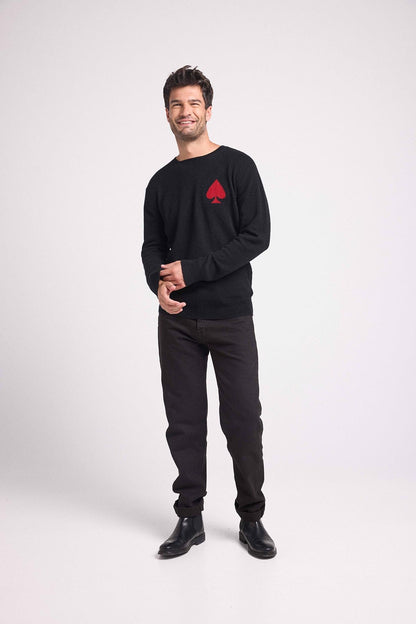 Charles noir as rouge