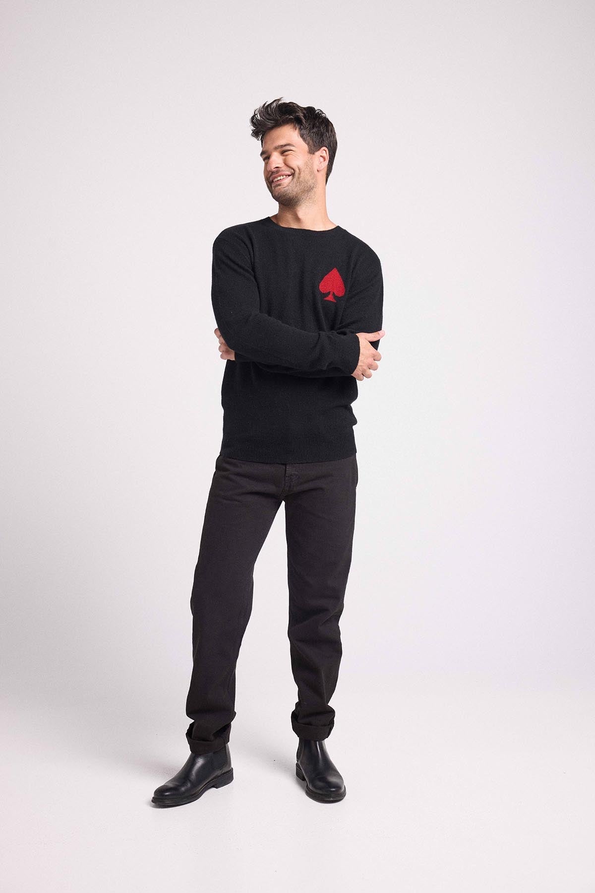 Charles noir as rouge