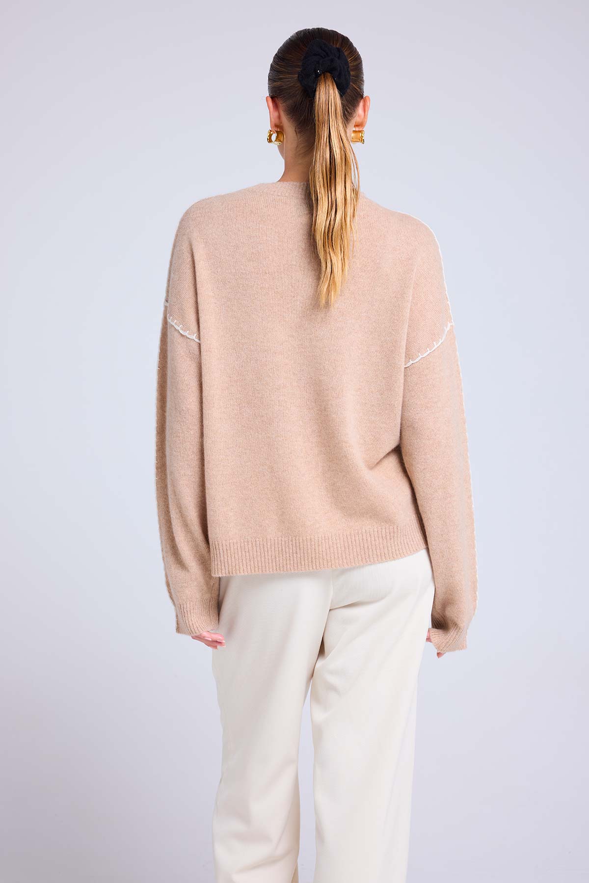 Clarisse beige crème blanc