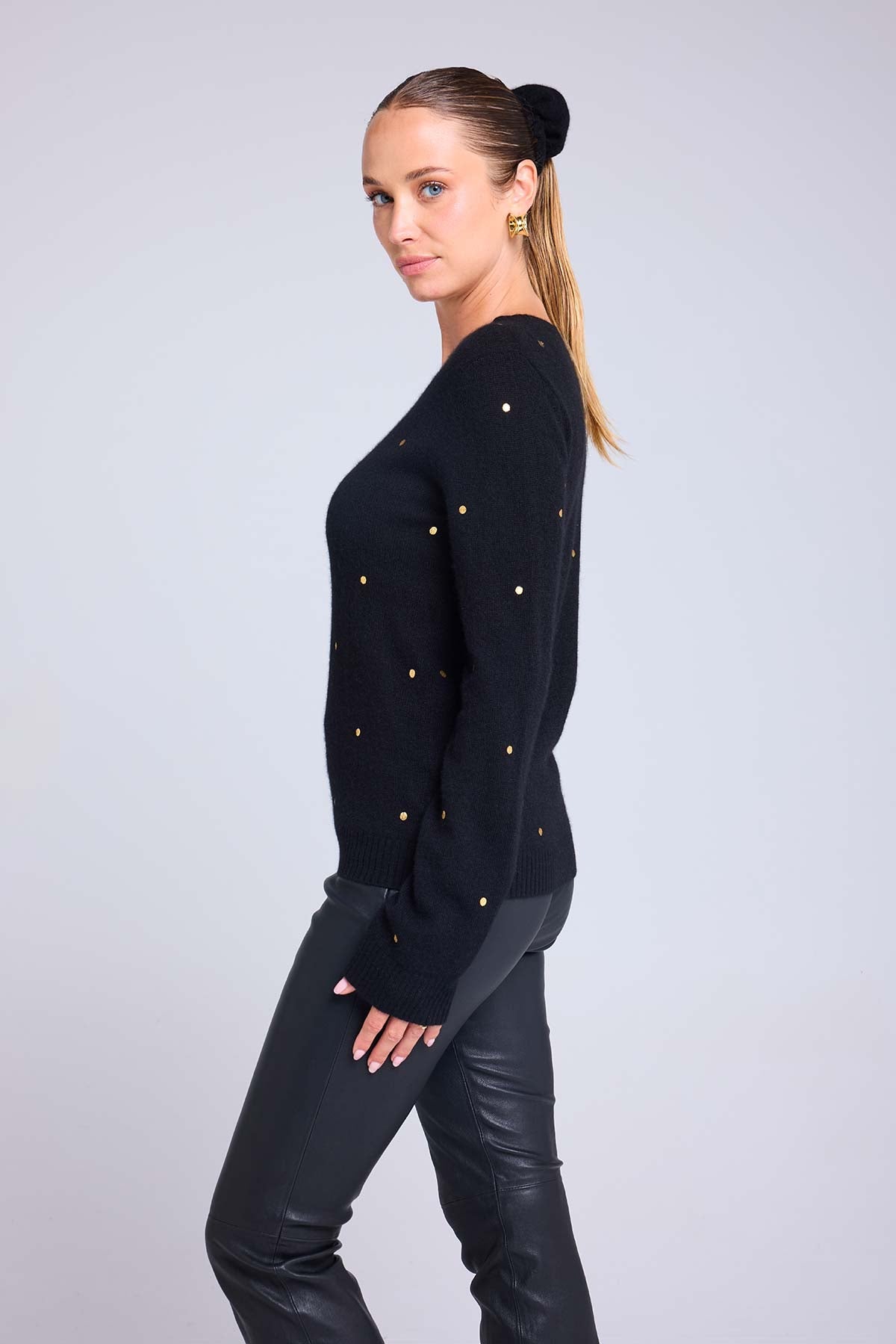 Clementine Pois noir doré