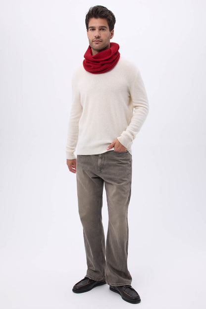 Col rouge bordeaux