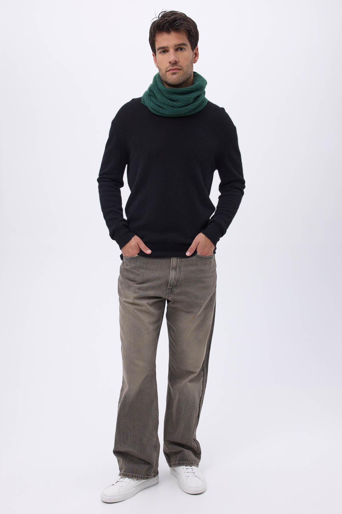 Col vert bouteille