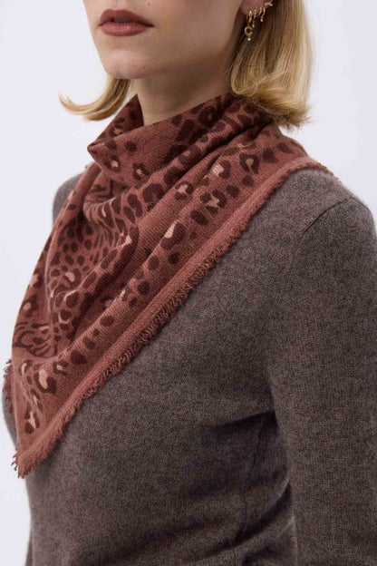 Bandana Dea marron beige