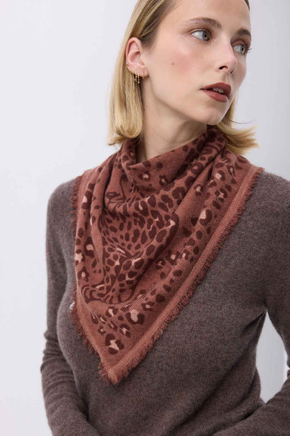 Bandana Dea marron beige