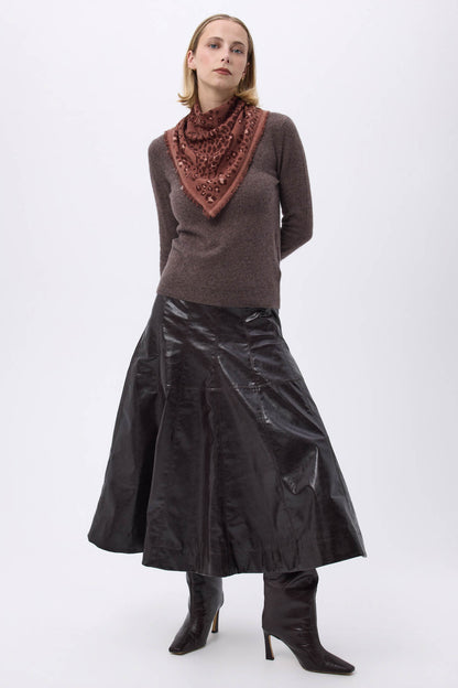 Bandana Dea marron beige