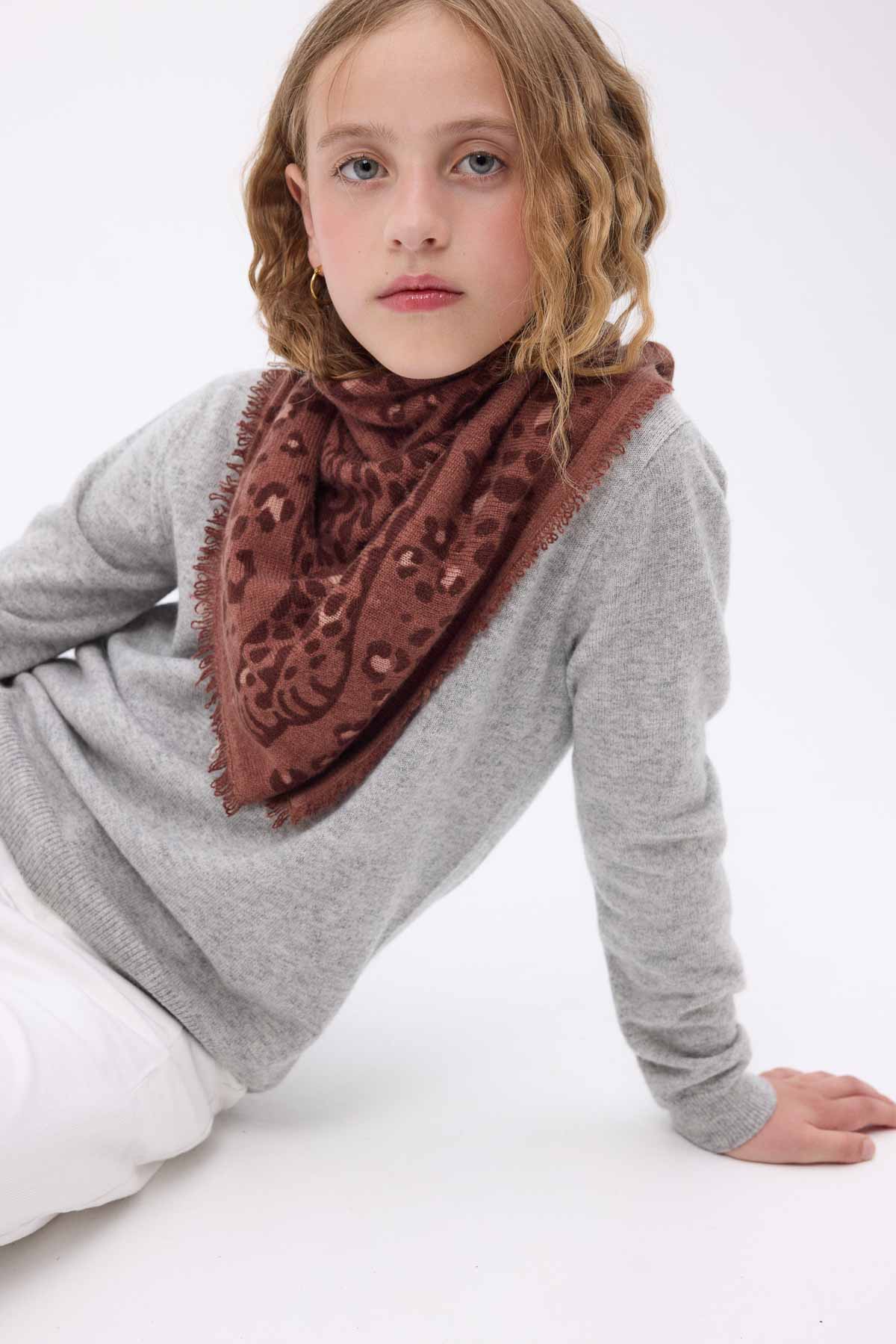 Bandana Dea marron beige