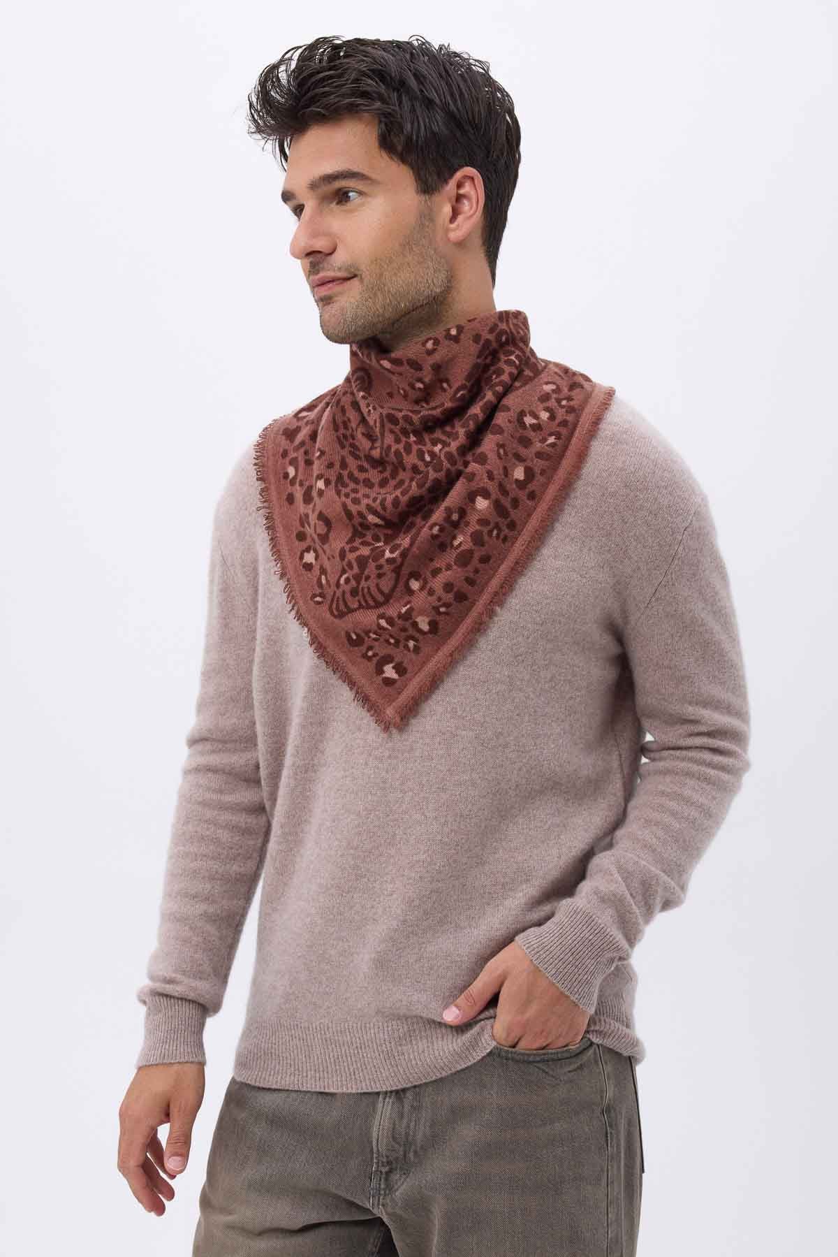 Bandana Dea marron beige