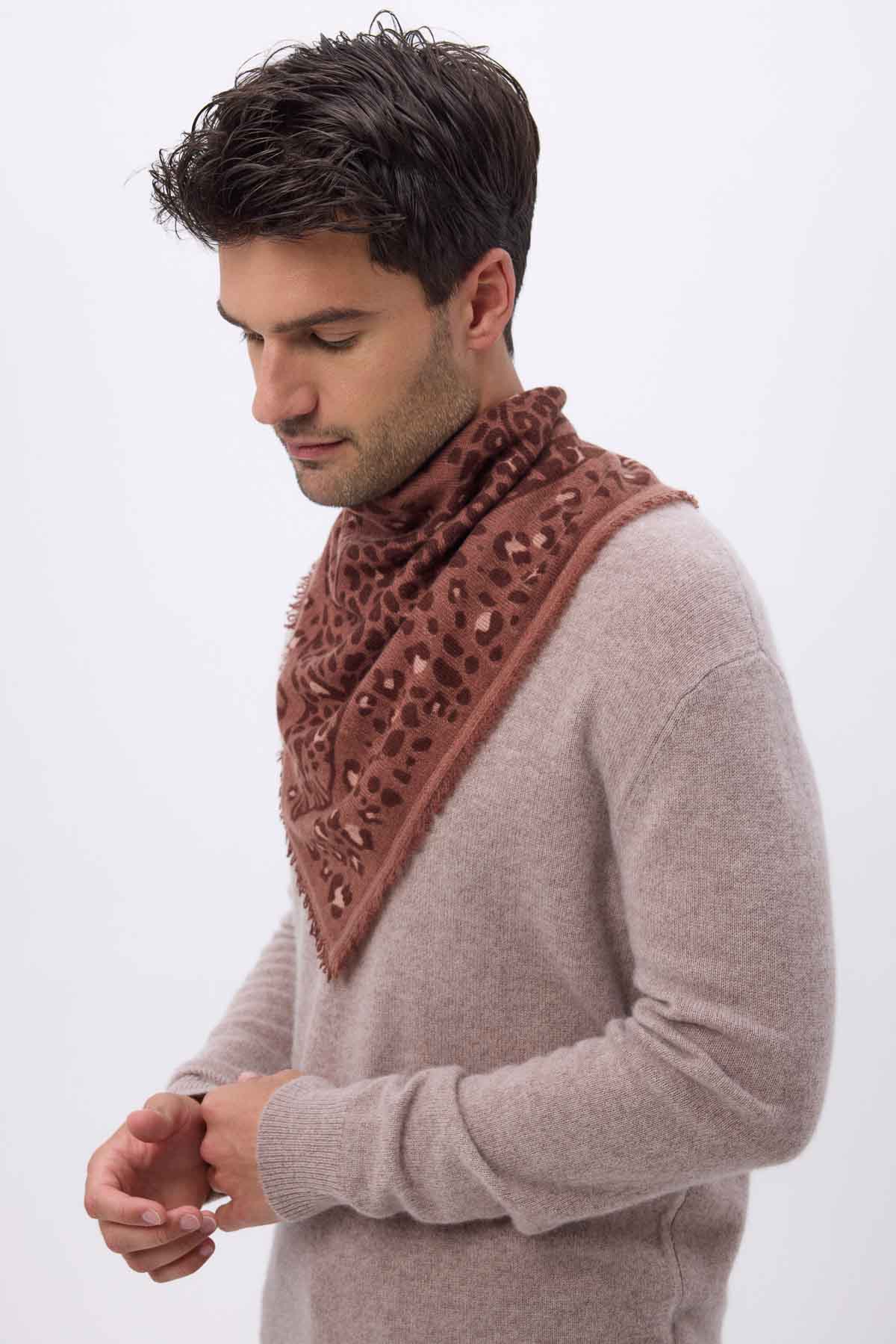 Bandana Dea marron beige
