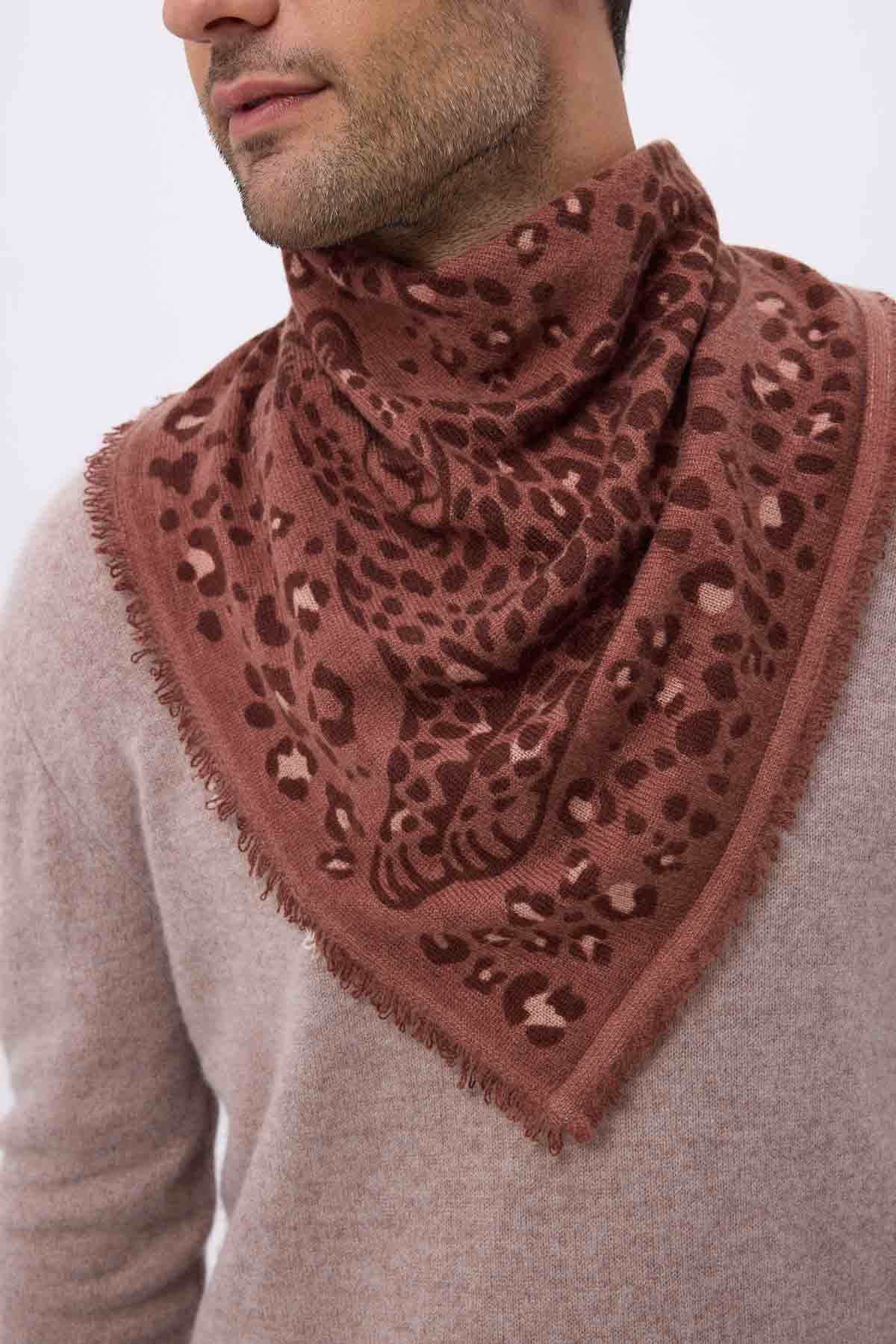 Bandana Dea marron beige