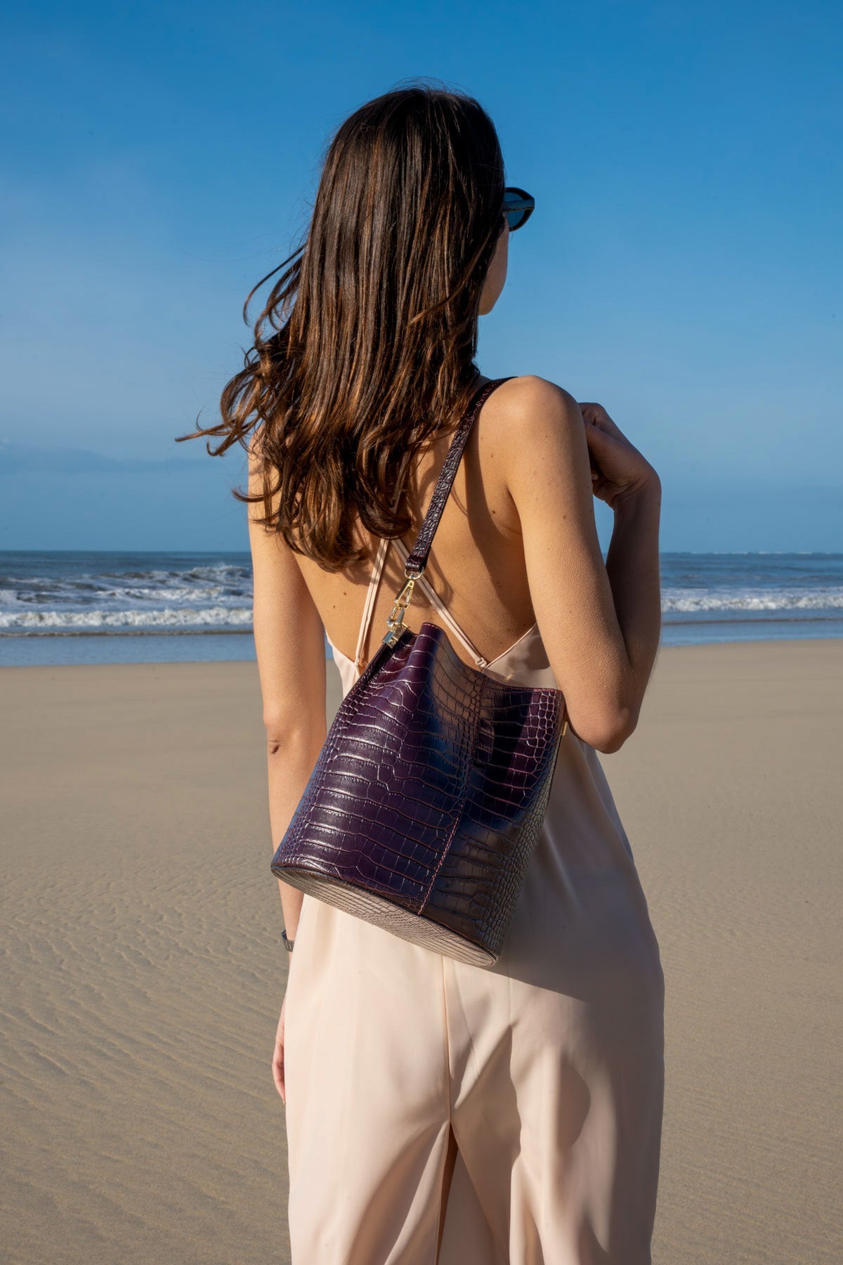 Bruna Croco Bordeaux