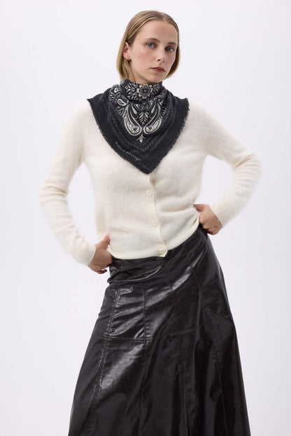 Bandana Efi noir blanc
