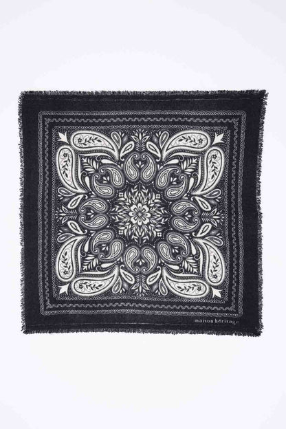 Bandana Efi noir blanc