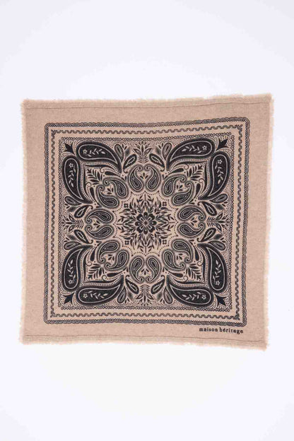 Bandana Efi beige noir