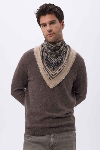 Bandana Efi beige noir