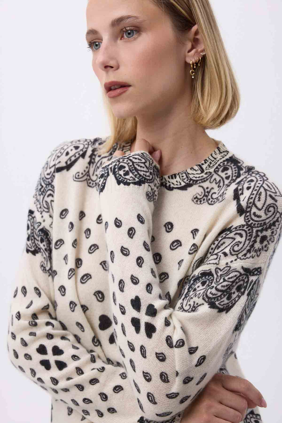 Flo blanc noir