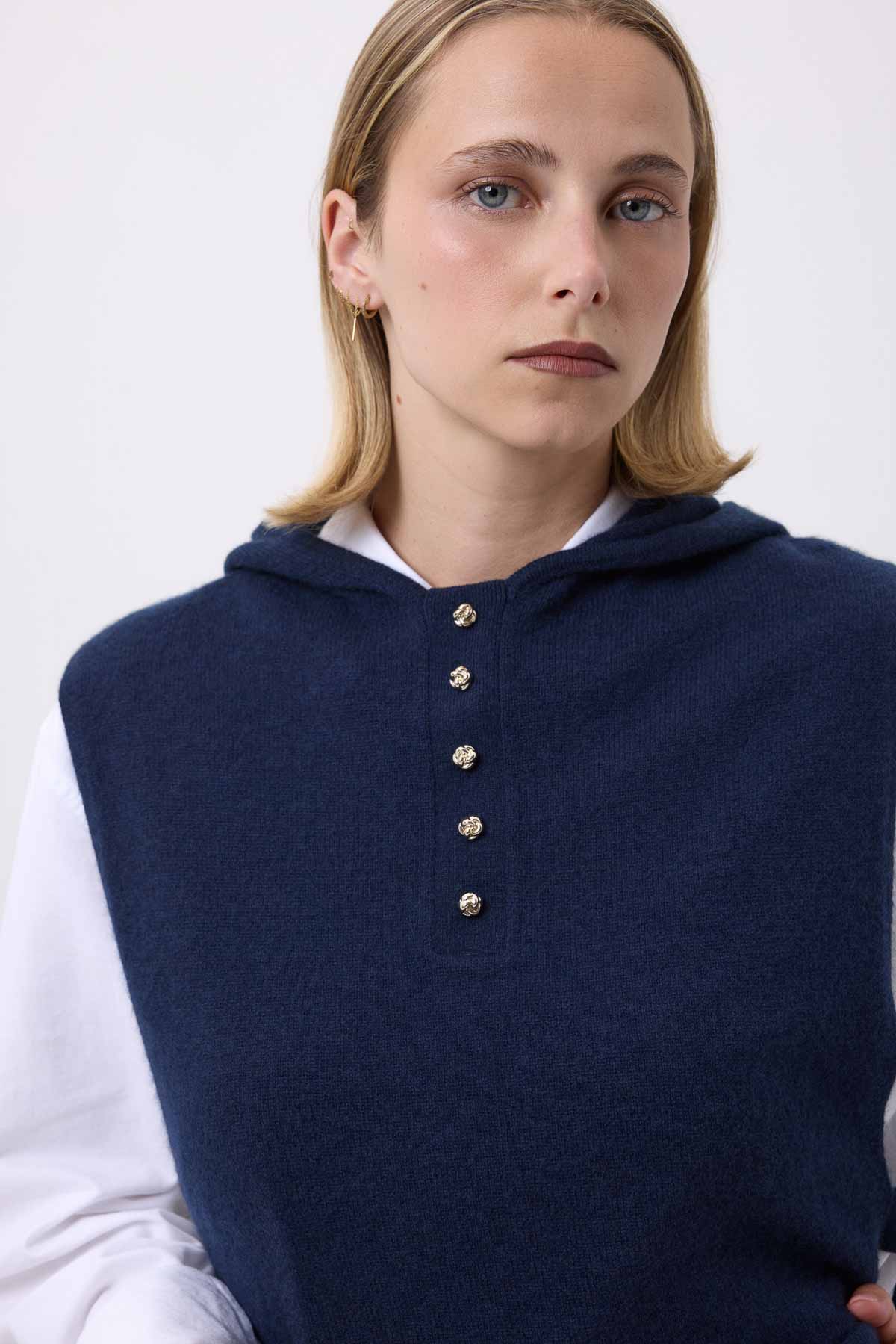 Halo bleu marine