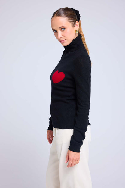 High Heart noir rouge