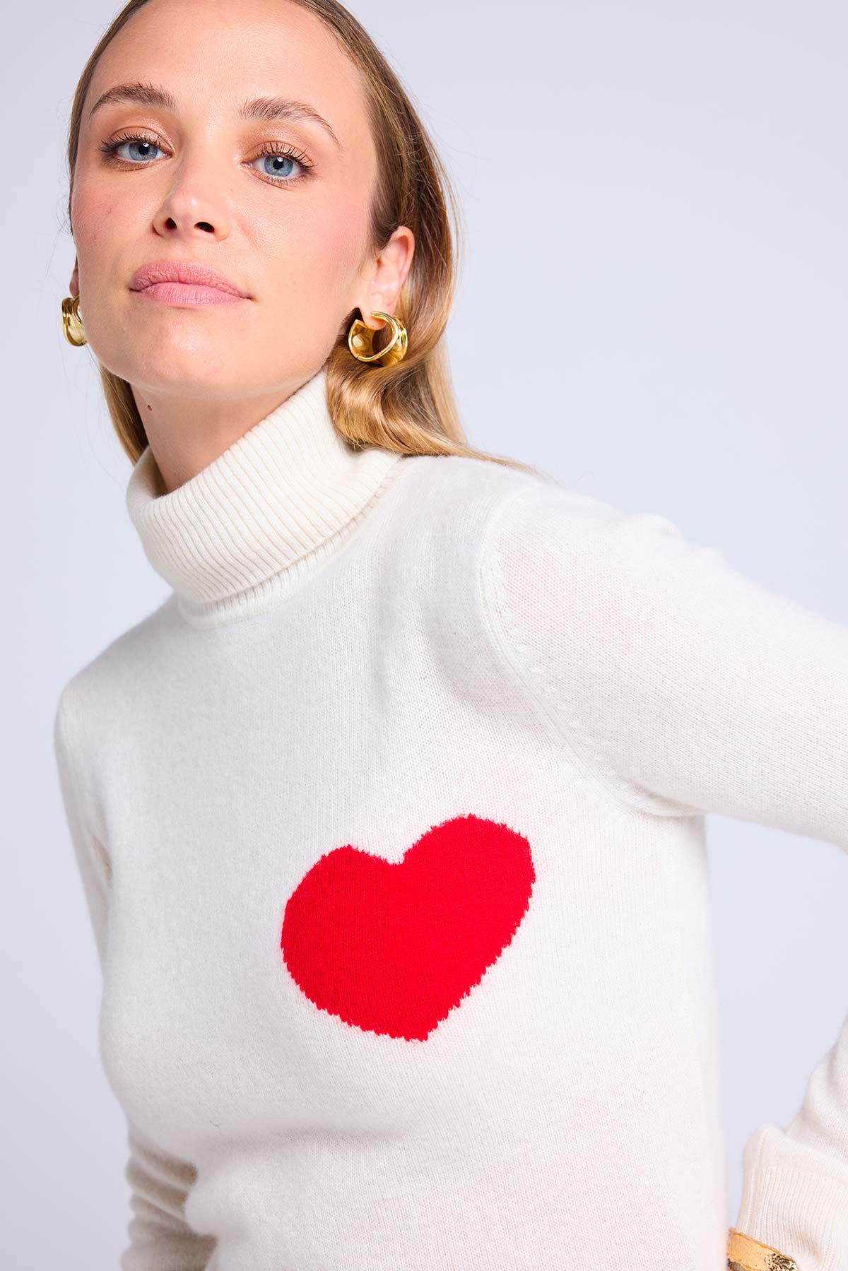 High Heart blanc rouge