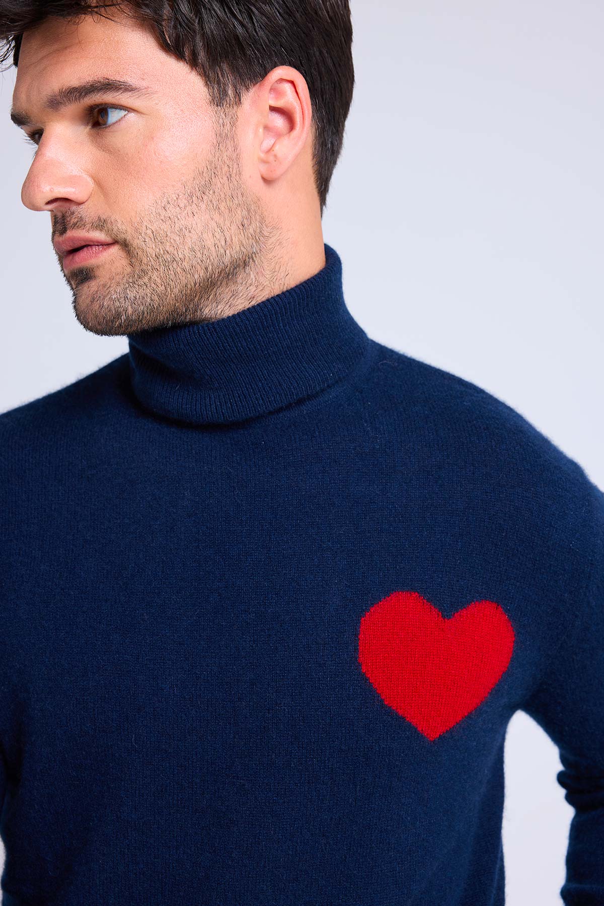 High Love bleu marine rouge