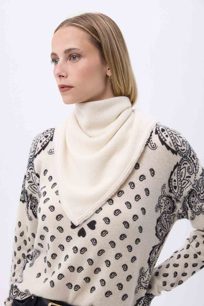 Bandana Irma blanc