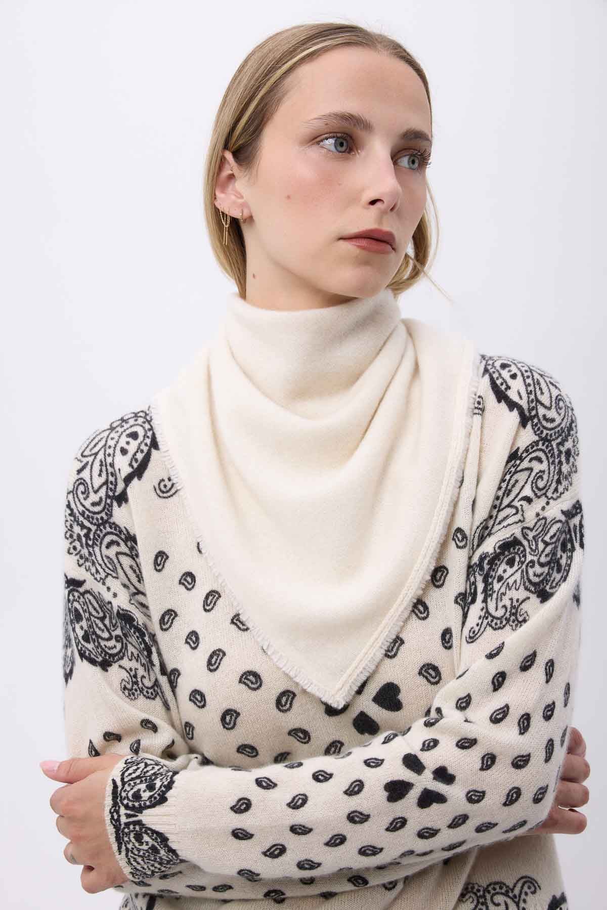 Bandana Irma blanc