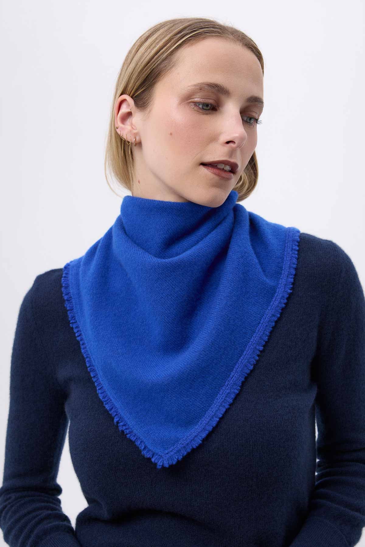 Bandana Irma bleu roi