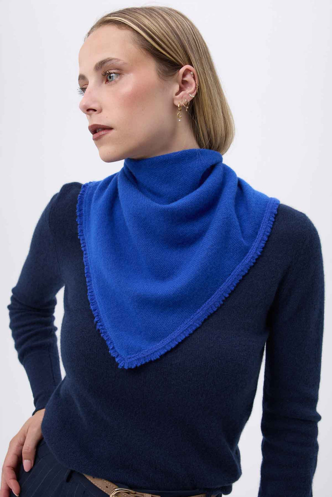 Bandana Irma bleu roi