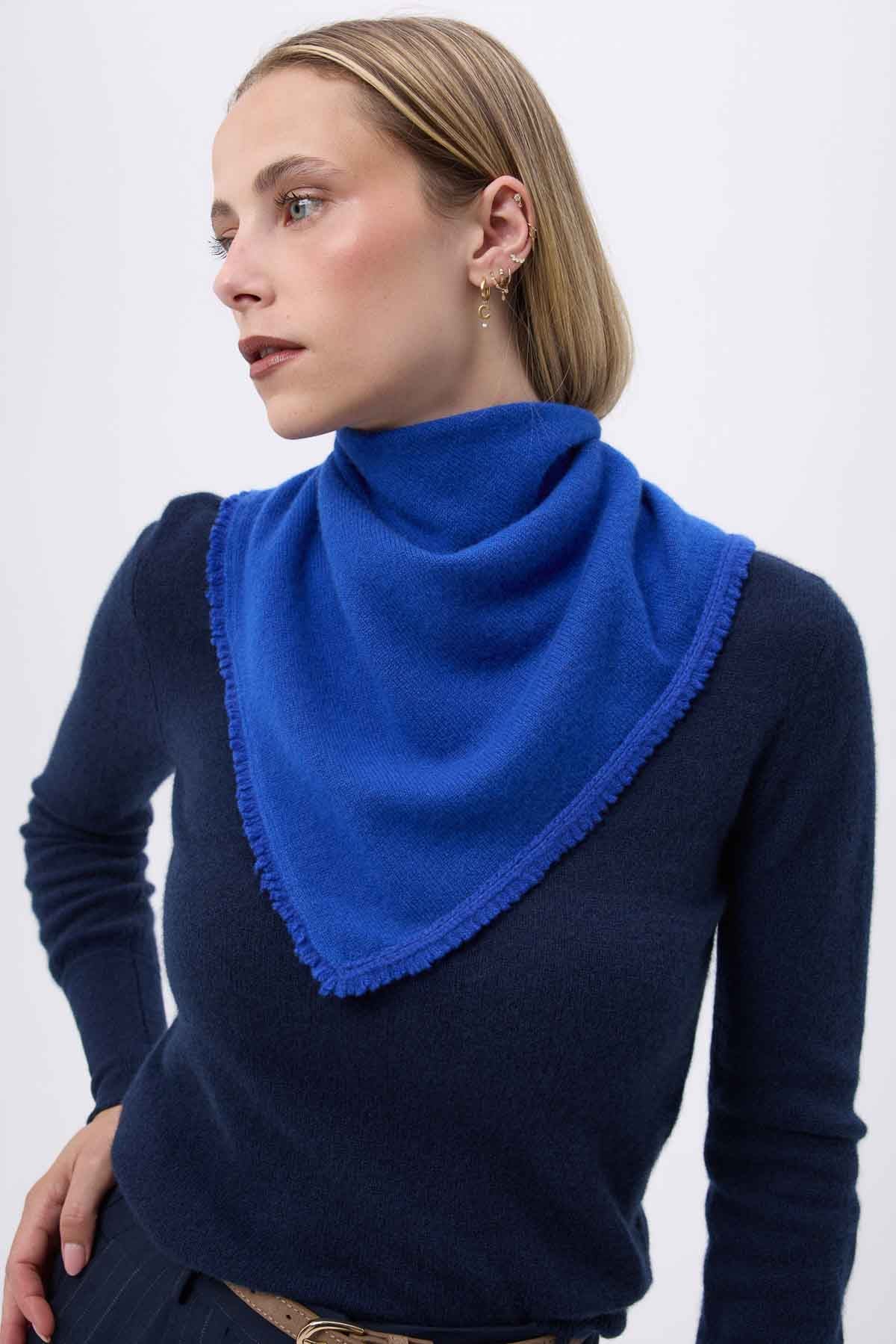 Bandana Irma bleu roi