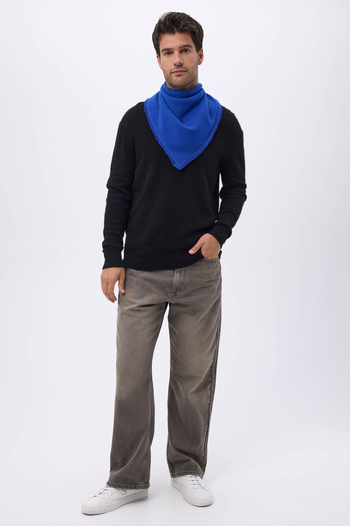 Bandana Irma bleu roi