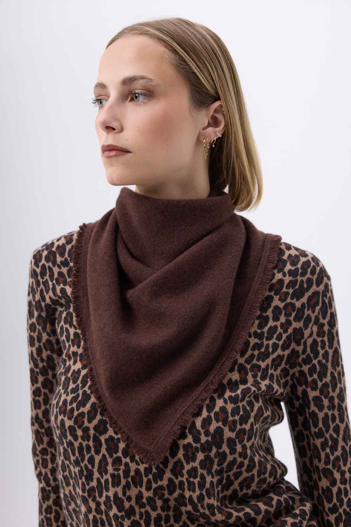 Bandana Irma marron