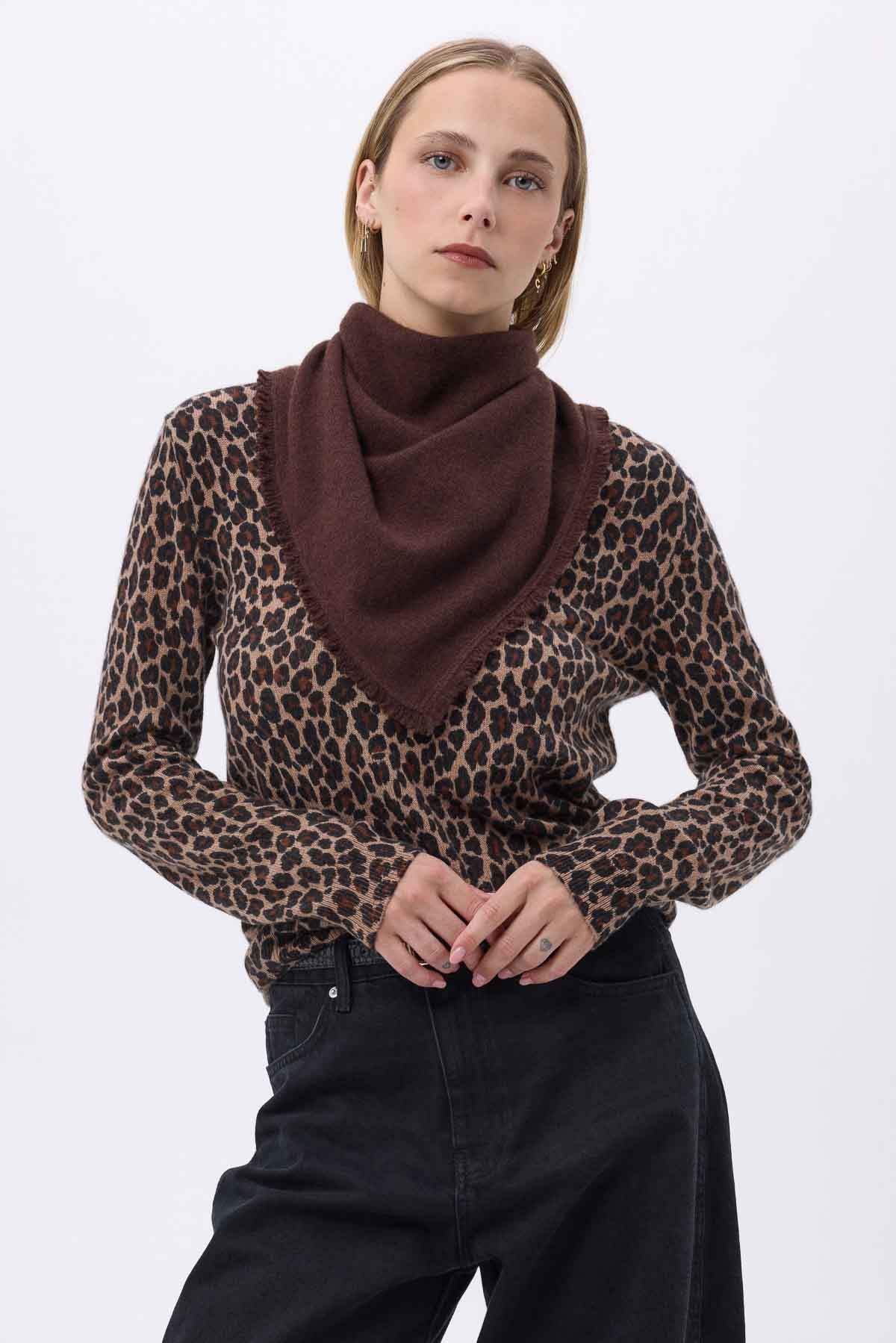 Bandana Irma marron
