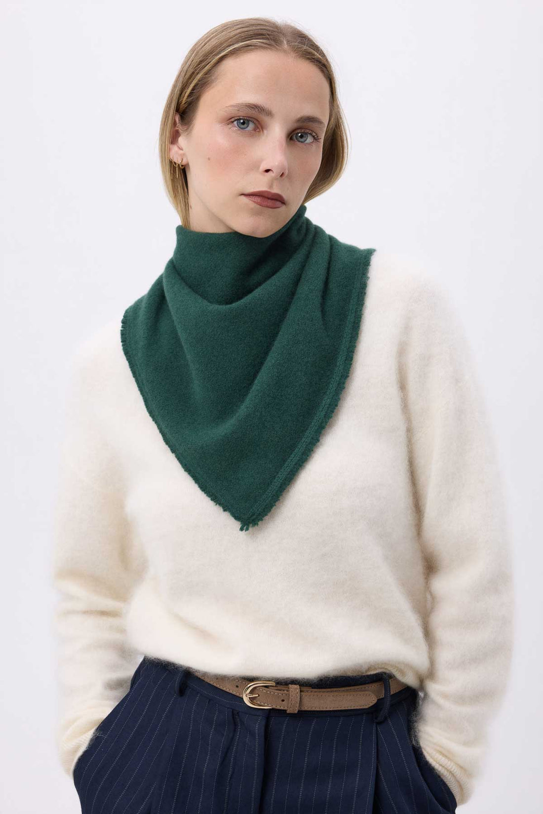 Bandana Irma vert bouteille