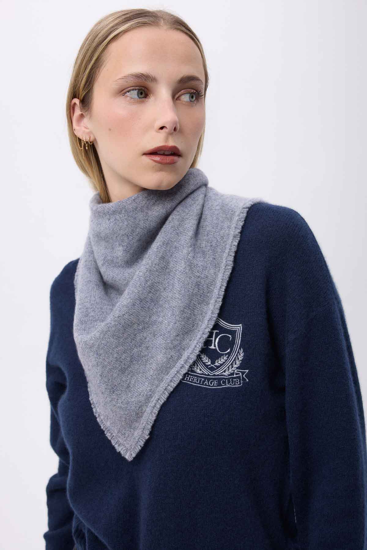 Bandana Irma gris foncé