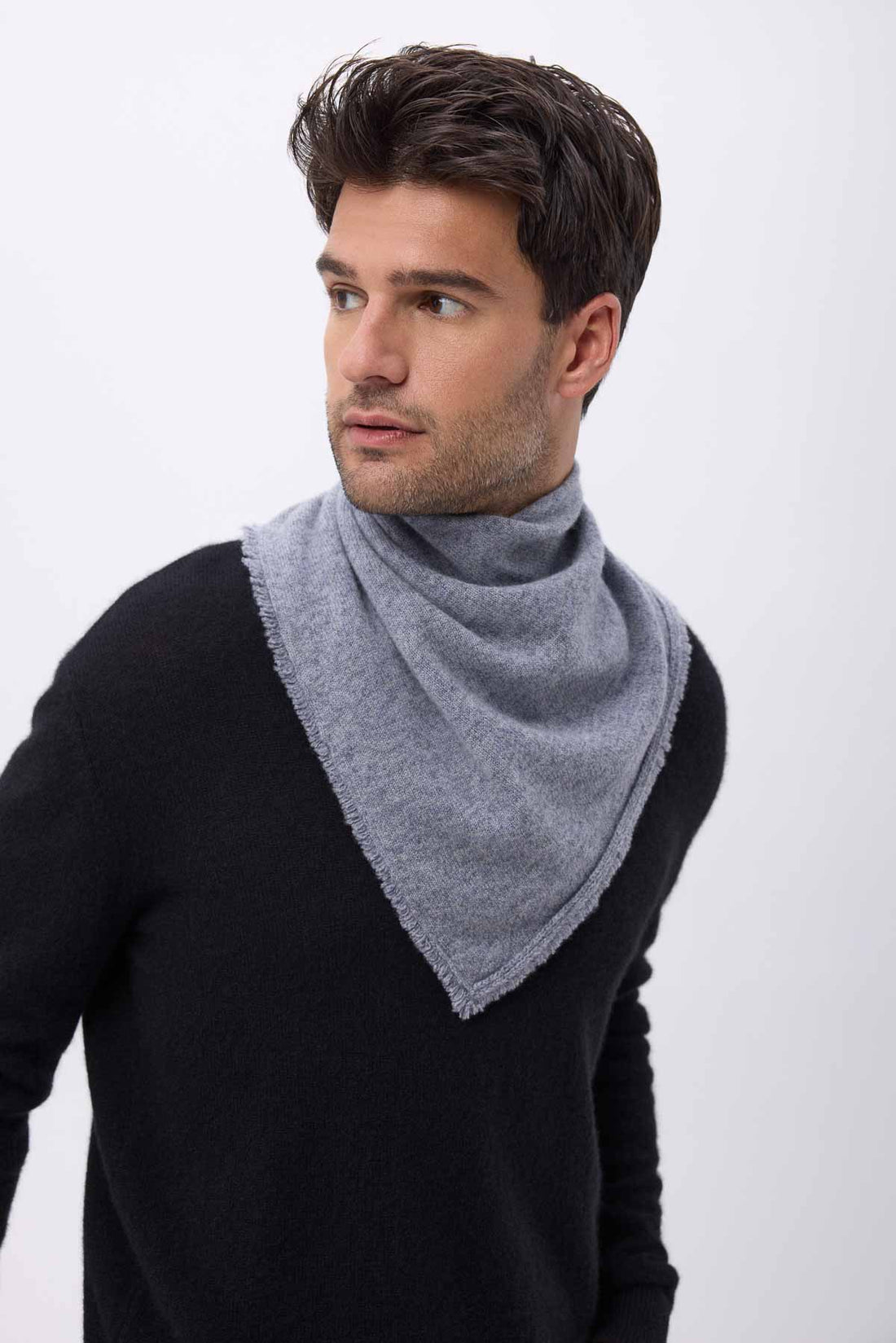 Bandana Irma gris foncé