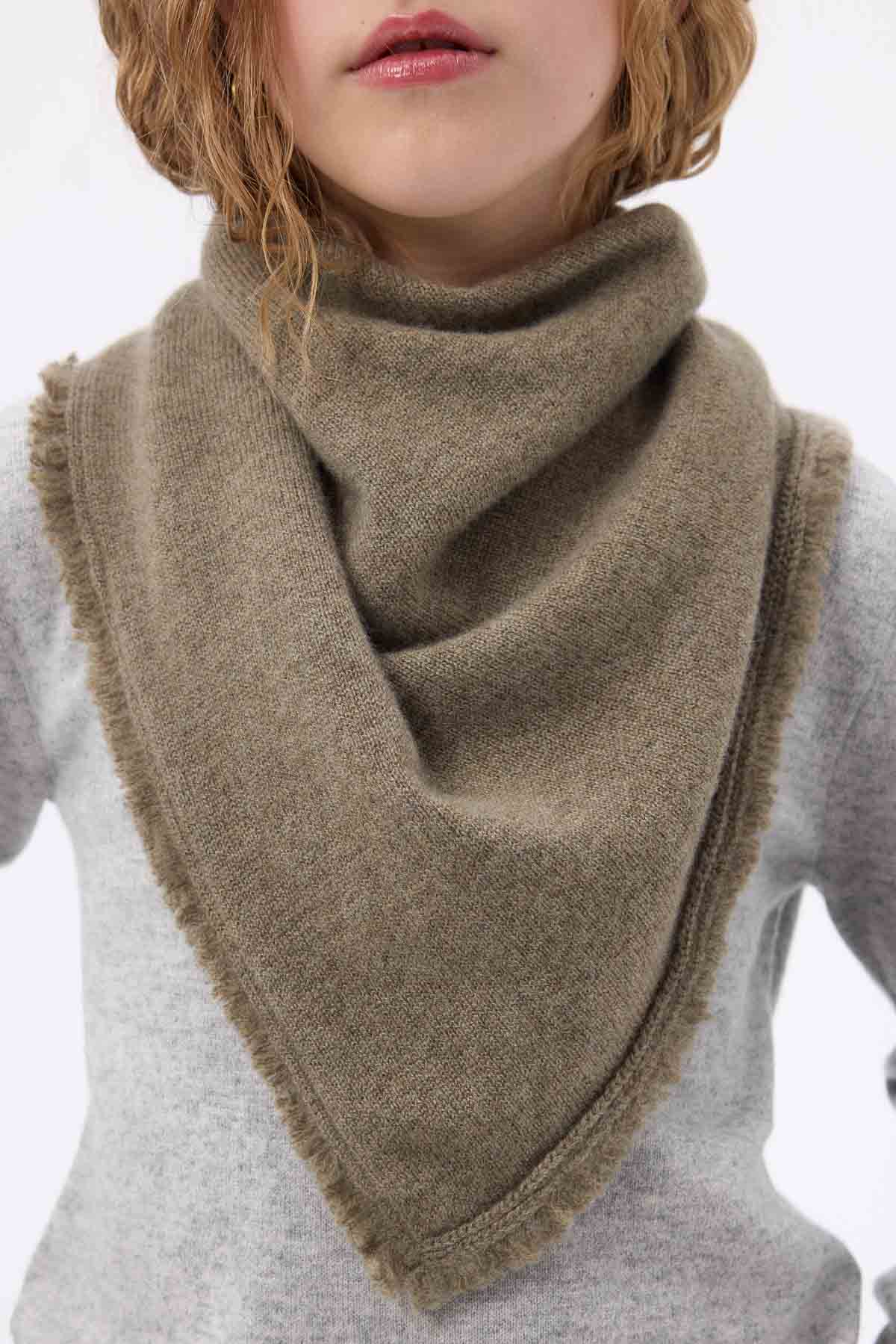 Bandana Irma vert khaki