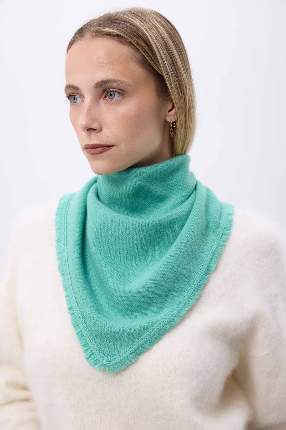 Bandana Irma vert pastel
