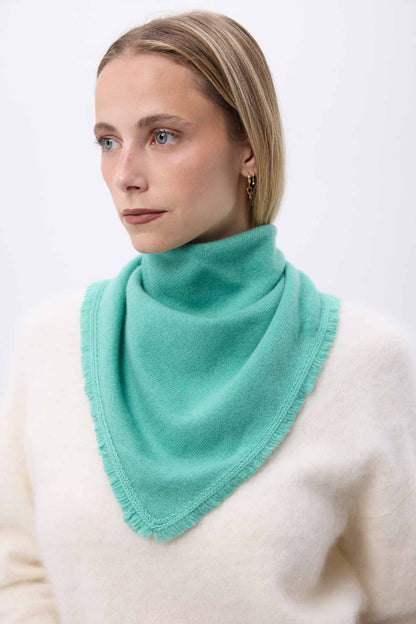 Bandana Irma vert pastel