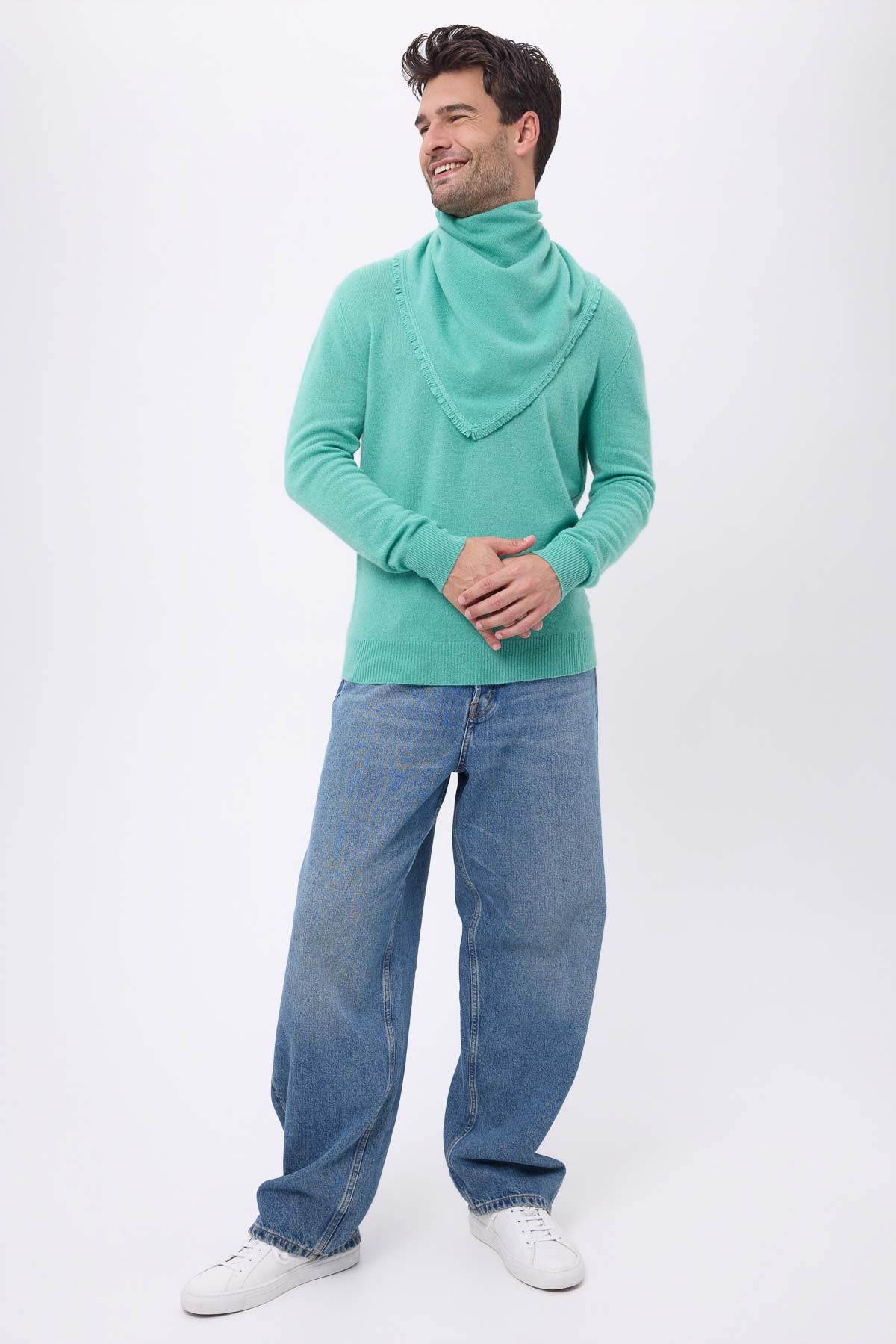 Bandana Irma vert pastel