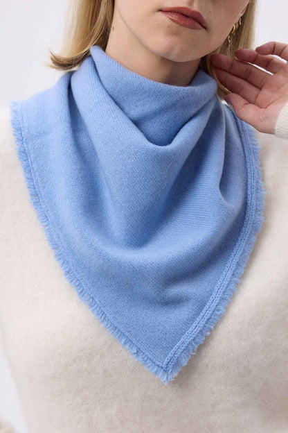 Bandana Irma bleu ciel