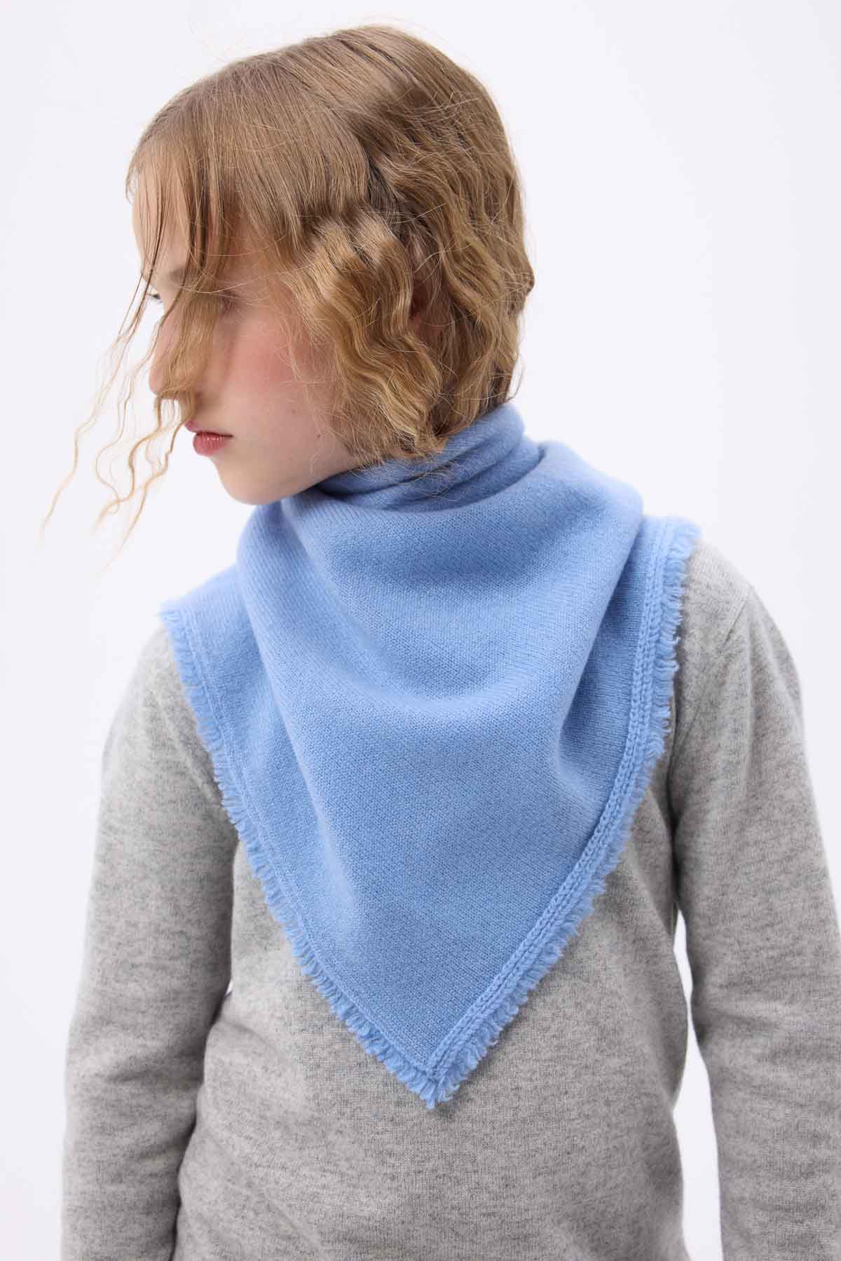 Bandana Irma bleu ciel