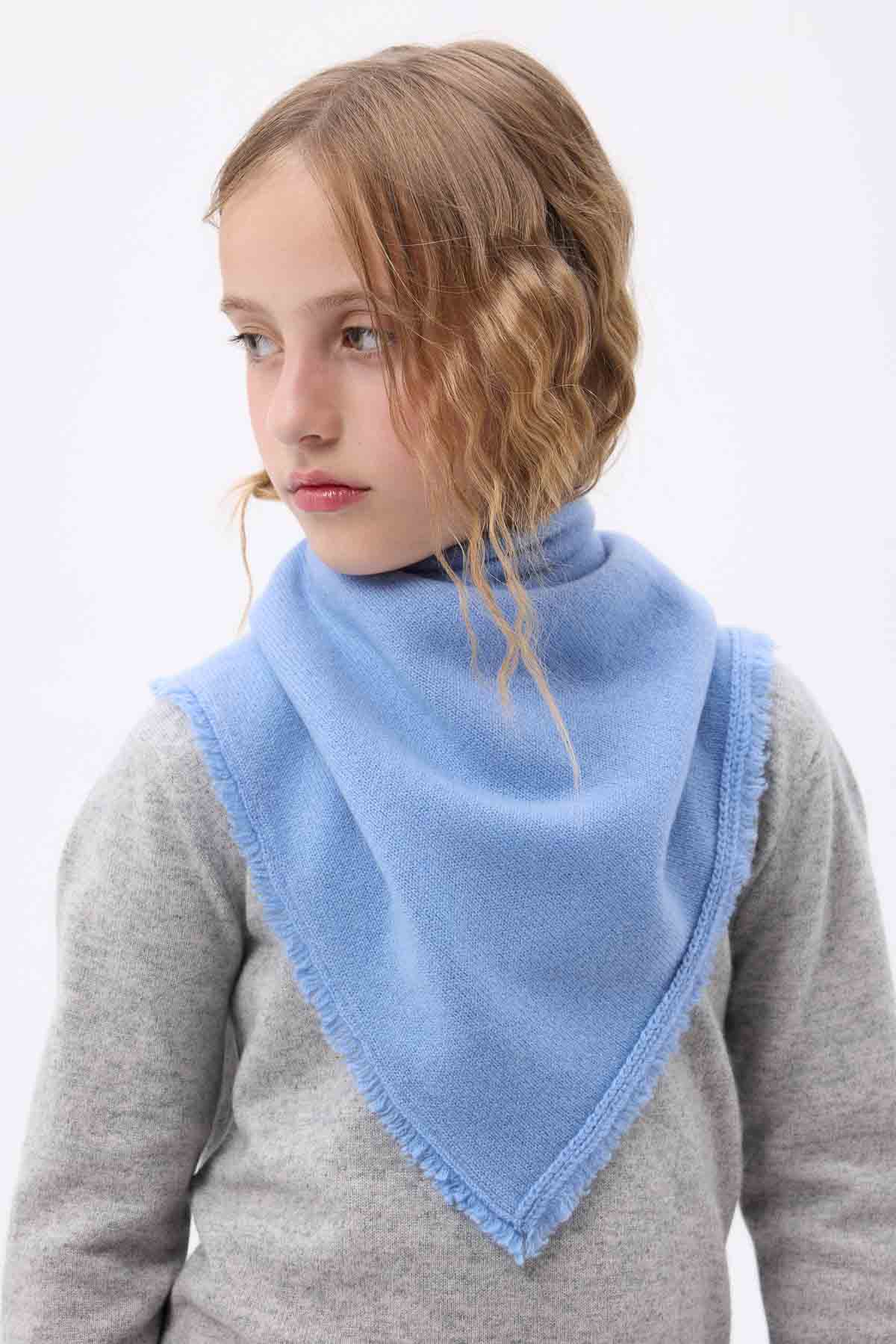 Bandana Irma bleu ciel