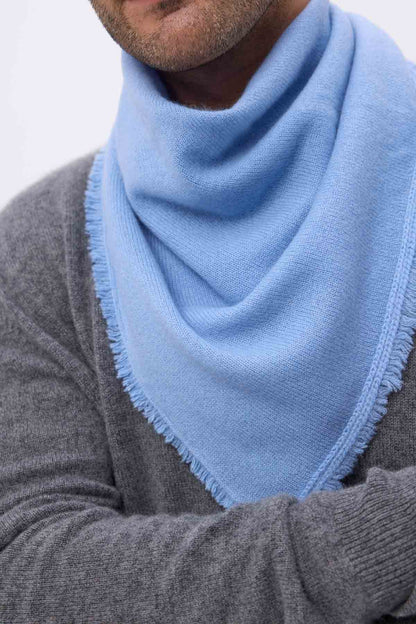 Bandana Irma bleu ciel