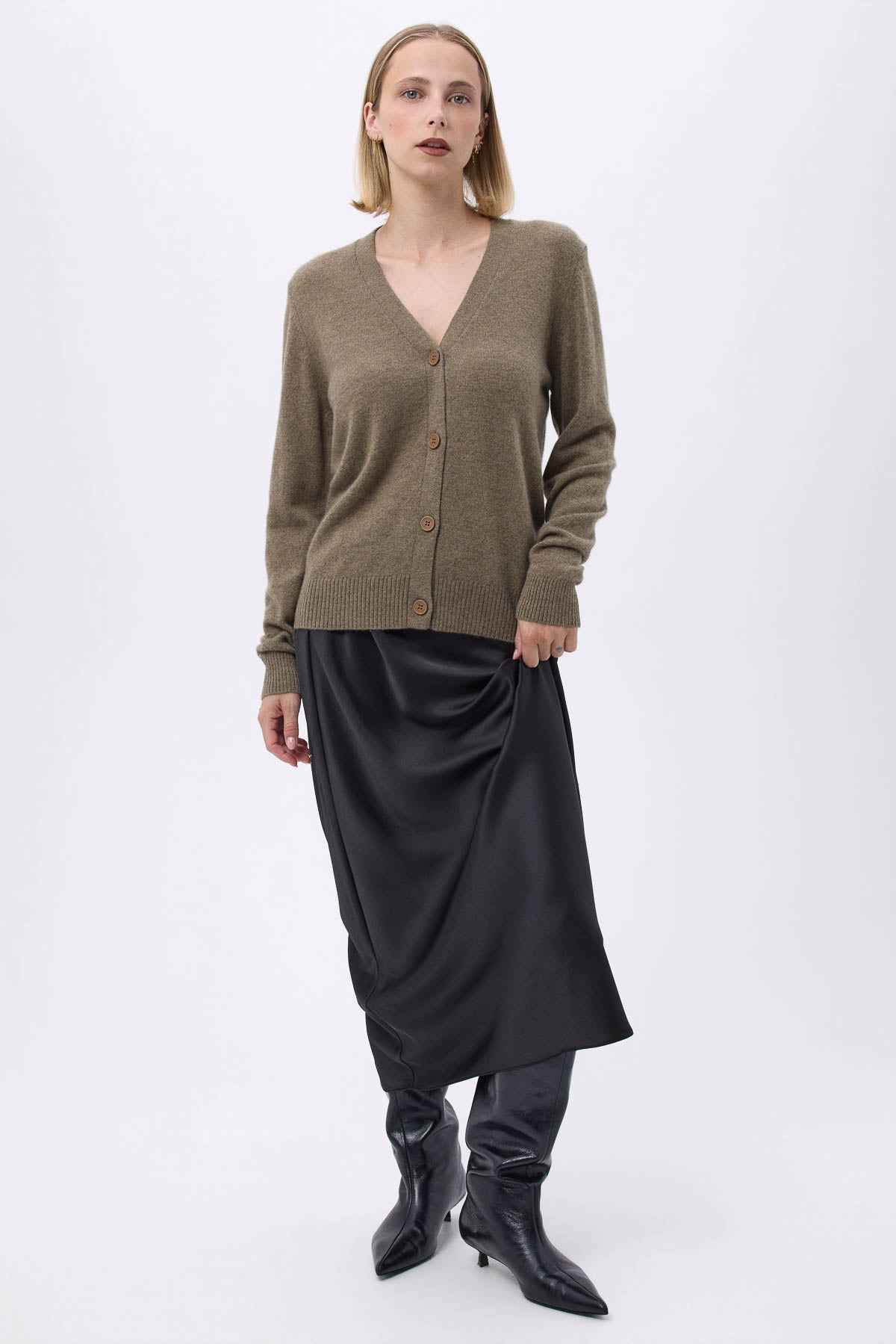 Lea vert khaki